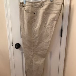 Talbots Woman’s heritage slim ankle pants size 22